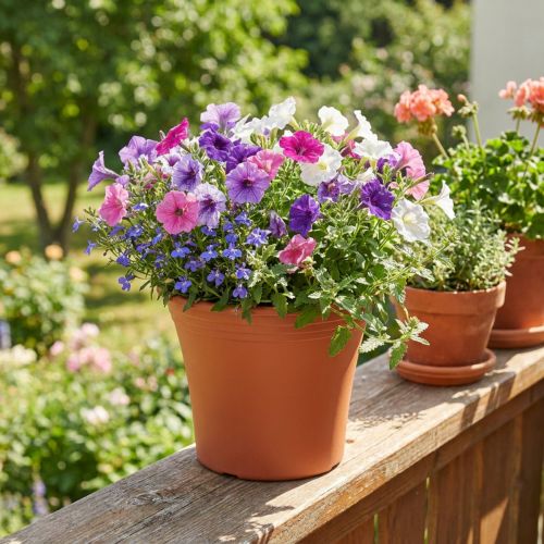 Topf aus Plastik Terrakotta Ø17cm H14cm für Zimmerpflanzen | Floristik24.ch