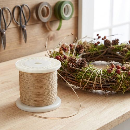 Rebdraht Natur auf Spule 0,80