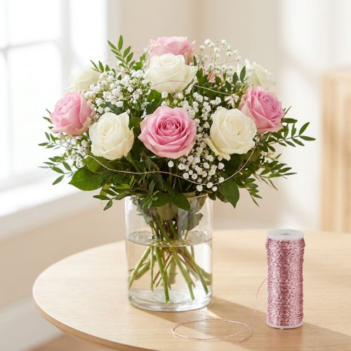 Bouillondraht Rosa Ø 0,30 mm 100 g 140 m – Dekorationsdraht aus Kupfer | Floristik24.ch