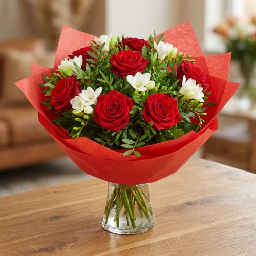 Seidenpapier Manschettenpapier Rot 37,5 cm x 100 m für Blumenarrangements und Geschenkverpackung | Floristik24.ch