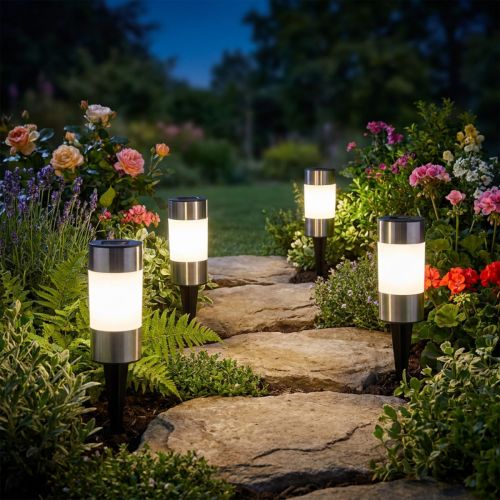 Artikel Solar Stableuchte LED Solarleuchte Outdoor H14cm 4St