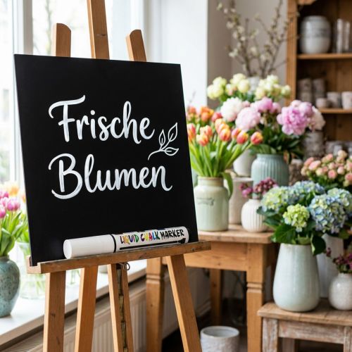 Artikel Kreidemarker Weiss Wasserlöslich 15mm für Glatte Oberflächen