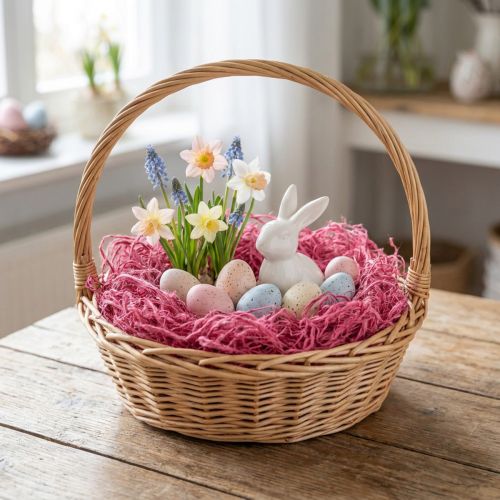 Artikel Maulbeerbaumrinde Pink 150g – Dekomaterial für Kränze und Gestecke