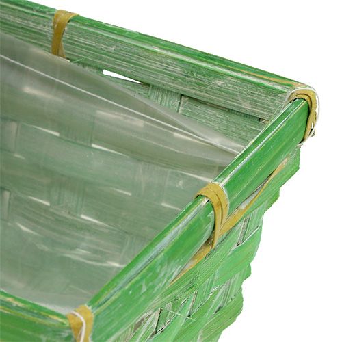 Floristik24 Frühlingskörbe eckig mehrfarbig 25x12x9cm 6 St