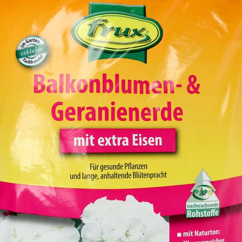 Floristik24 FRUX Balkonblumen- und Geranienerde 40l
