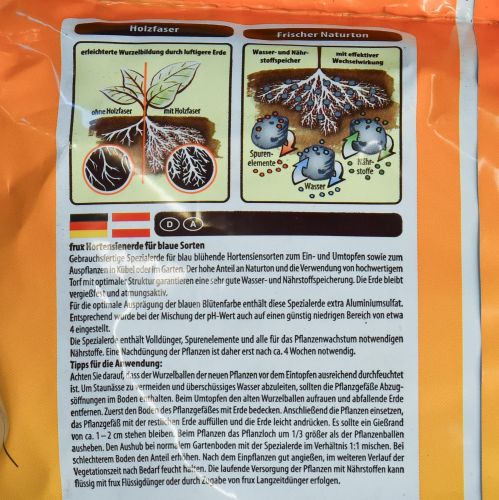 Floristik24 Frux Hortensienerde für blaue Hortensien Spezialerde 18l