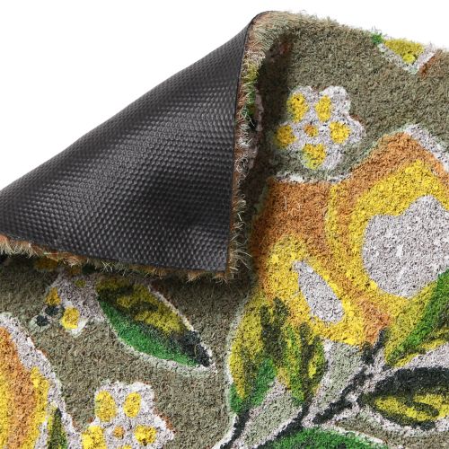 Floristik24 Fußmatte Zitrone Kokosmatte Fußabtreter Kokos 40×60cm