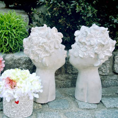 Floristik24 Gartenfigur Blumenkind H20cm