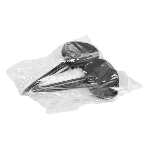 Artikel Pflanzetiketten Beetstecker Holz Schwarz 19cm 12St - Gartenstecker Kräuterstecker