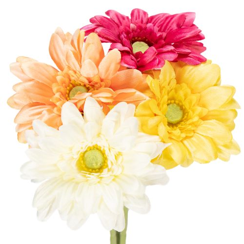 Künstlicher Gerbera Blumenbund für frische und pflegeleichte Dekoration 47cm 32St