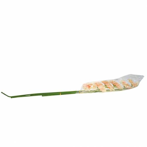 Floristik24 Gerbera künstlich Pfirsich 62cm 6St