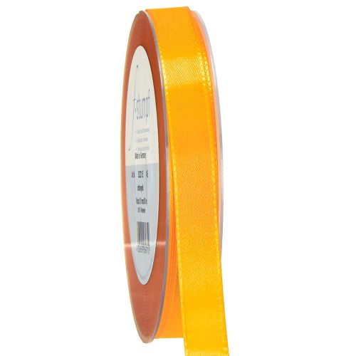 Floristik24 Geschenk- und Dekorationsband 15mm x 50m Orange