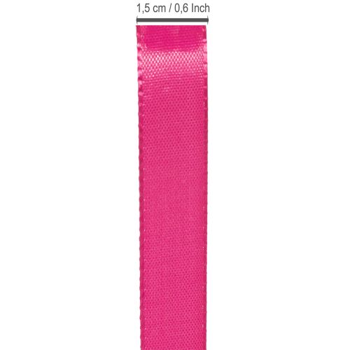 Artikel Geschenk- und Dekorationsband 15mm x 50m Pink