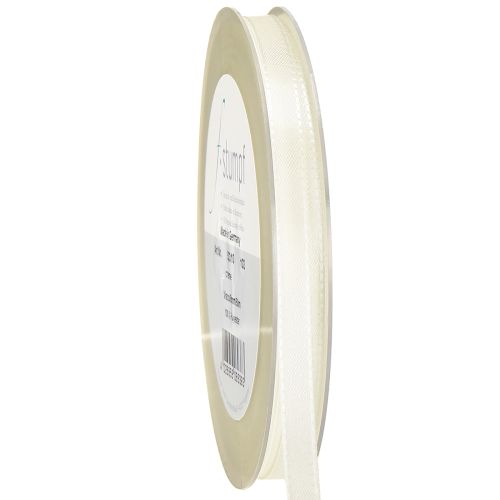Artikel Geschenk- und Dekorationsband Creme 8mm 50m
