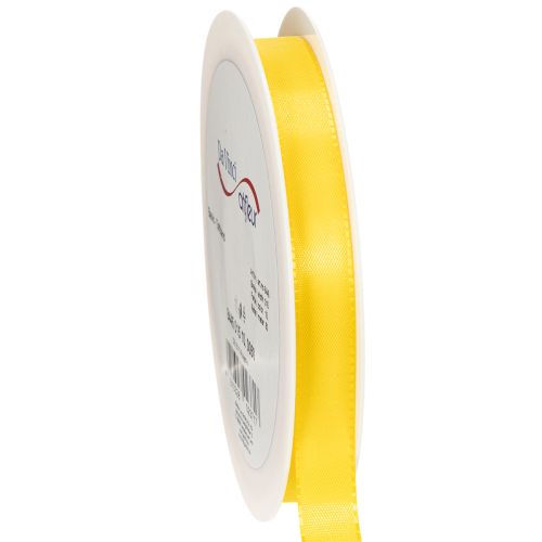 Geschenk- und Dekorationsband Taftband 15mm x 50m Gelb