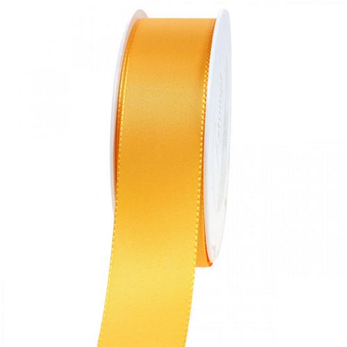 Geschenkband Dekorationsband Orange Seidenband 40mm 50m