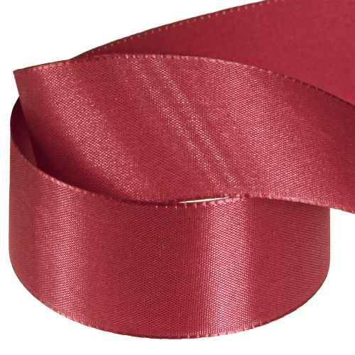 Artikel Geschenkband Dekorationsband Taft Bordeaux 40mm 50m