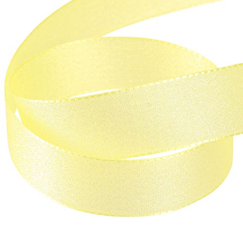 Artikel Geschenkband Gelb Glimmer Dekoband glitzernd 25mm 20m