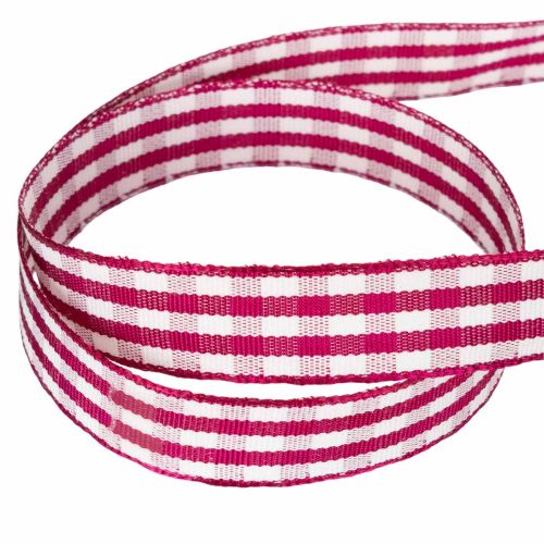 Geschenkband kariert