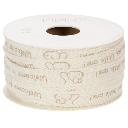 Artikel Geschenkband Mäuschen Dekoband Geburt Taufe 15mm 20m