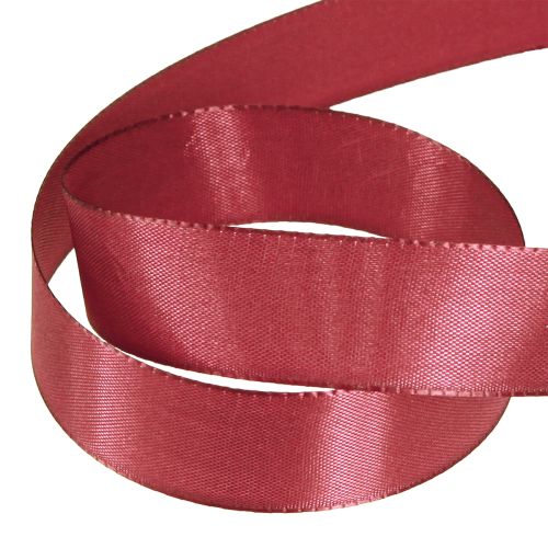 Artikel Geschenkband Taftband Dekoband Bordeaux 25mm 50m
