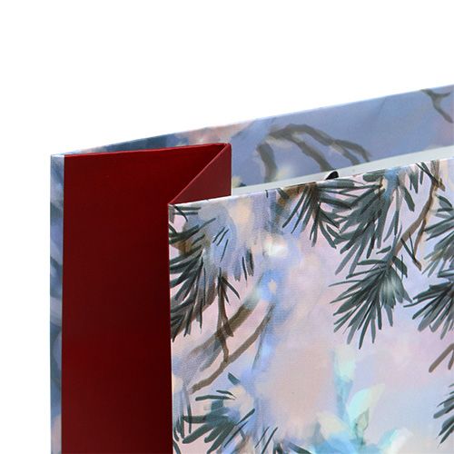 Floristik24 Geschenktasche groß Schneemann 25cm x 34,5cm 1St