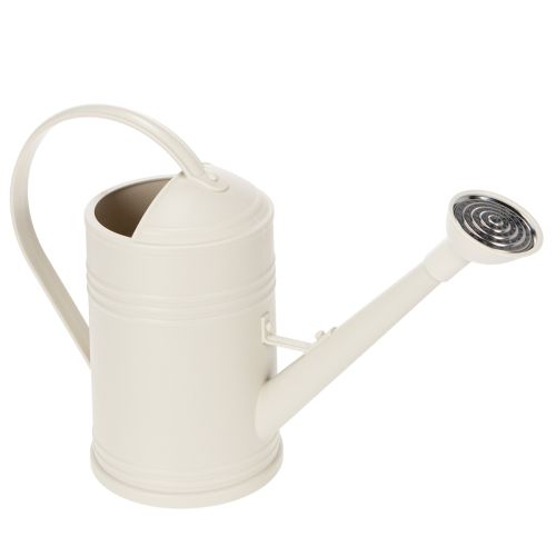 Gießkanne mit abnehmbarem Brausekopf Ideal für Zimmerpflanzen und Balkone Weiß 32cm