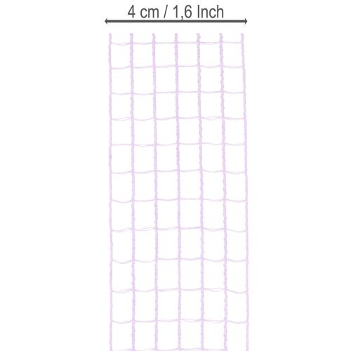Gitterband aus Kunststoff Lila 4.5 cm Breite 10 Meter Rolle für Dekoration und Bastelarbeiten | Floristik24.ch
