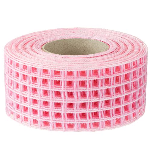 Artikel Gitterband 4,5cm x 10m Rosa
