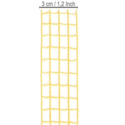 Gitterband Kunststoff 3cm x 10m Bunt Sortiert 7 Stück | Floristik24.ch