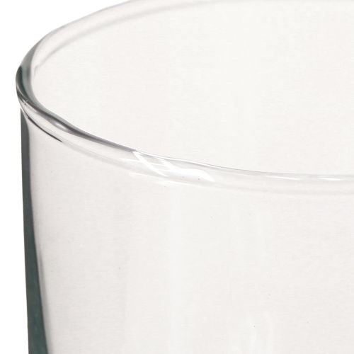 Artikel Glasvase, Blumenvase, Dekovase in Farblos Ø9cm H10cm