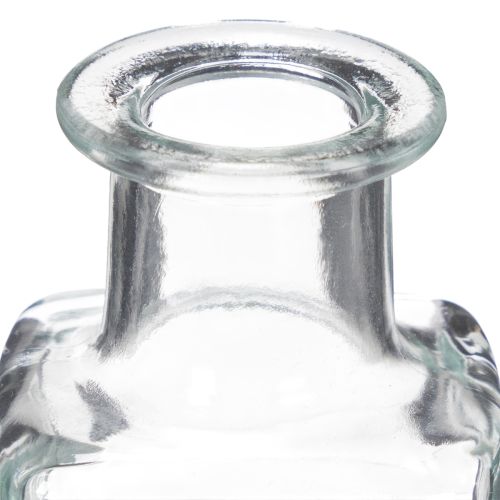 Artikel Mini Vase Glas Dekoration für minimalistisches Interieur und modernes Wohnen 11cm 6St