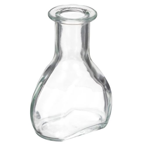 Floristik24 Mini Vase aus Glas für moderne Tischdekoration und stilvolle Akzente setzen 11cm 6St