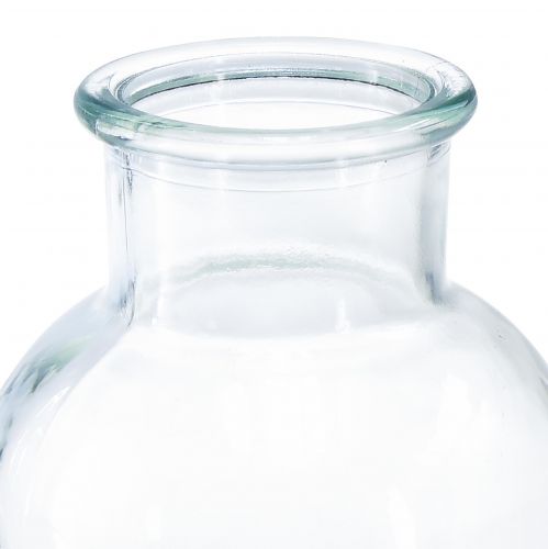 Floristik24 Glasvase Apothekerflasche Retro Dekoflasche Ø10cm H20cm