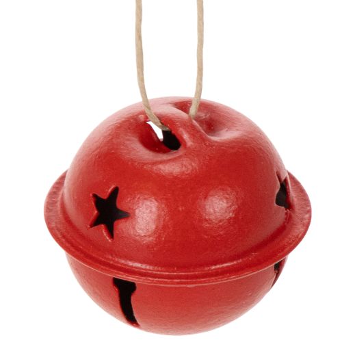 Rote Metall-Glöckchen mit Sternmotiv 3 cm 9er-Set online kaufen | Floristik24.ch