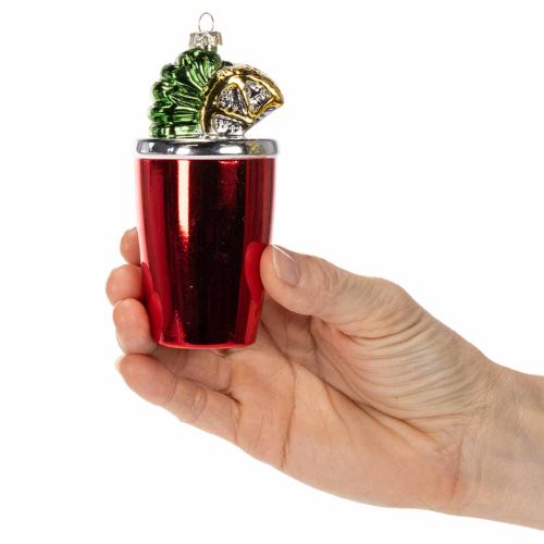 Cocktail Christbaumanhänger aus Kunststoff, bis 14 cm, 6 Stück | Floristik24.ch