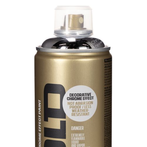 Farbspray Silber Chrom Effekt Acrylbasis 400 ml für Innenbereich | Floristik24.ch