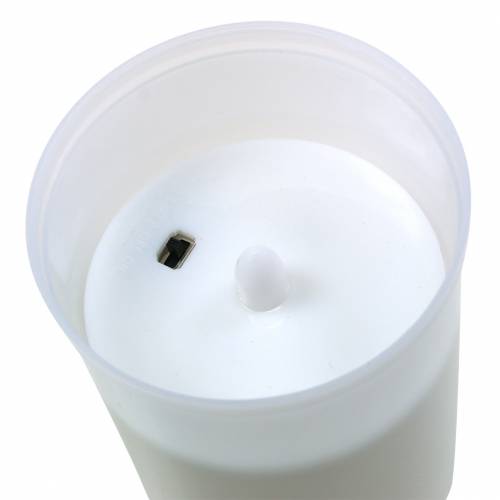 Artikel LED Grablicht Weiß, Warmweiß Timer Batteriebetrieben Ø6,8 H12,2cm