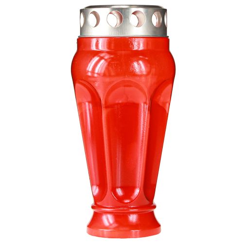 Artikel Grablichter Rot Grabkerzen Brenndauer 18h Ø9cm H19cm 4 St