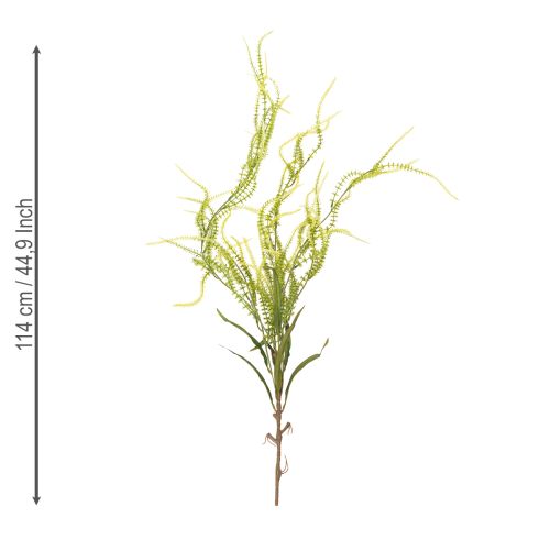 Artikel Grüne Borstenhirse Kunstpflanze für elegante Hänge Dekorationen stilvolle Raumakzente 114cm