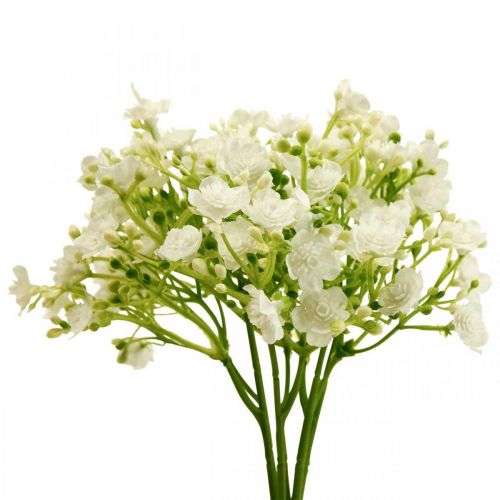 Floristik24 Weißes Schleierkraut künstlich Gypsophila L30cm 6St