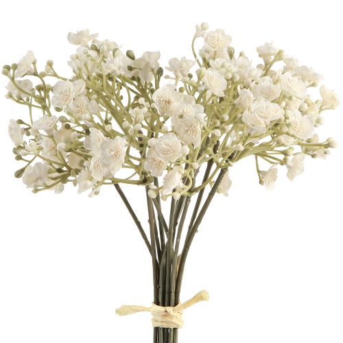 Artikel Gypsophila Schleierkraut künstlich im Bund Weiß 23cm 12St