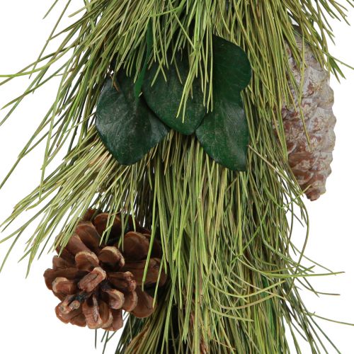 Artikel Weihnachtliche Hängedeko Kiefer&Eukalyptus Zapfen L60cm Skandi Landhaus Stil