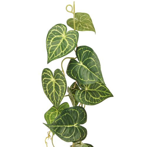 Floristik24 Hängepflanze künstliche Efeutute Kunstpflanze Grün 115cm