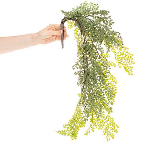 Künstlicher Farnzweig aus Kunststoff, Grün, 80 cm lang, für Vasen und floristische Dekoration | Floristik24.ch