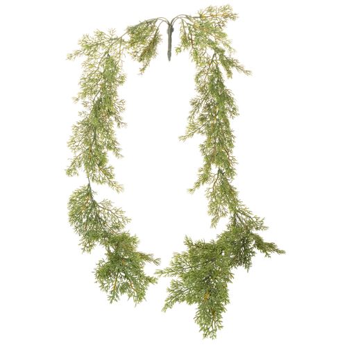 Künstliche Girlande Koniferenzweig 115 cm Grün für Innenbereich | Floristik24.ch