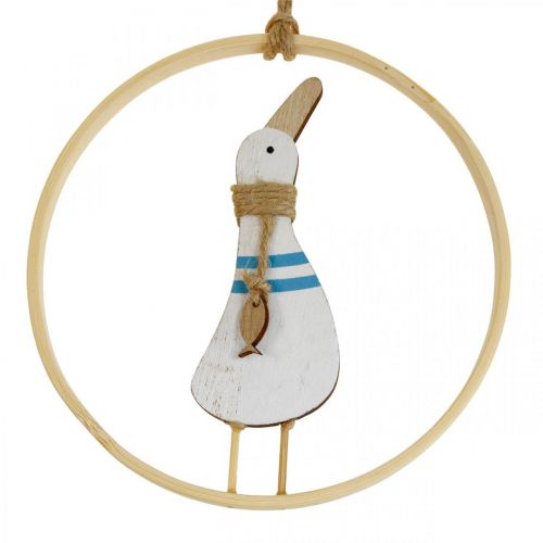 Artikel Hängedeko Fenster Dekohänger Maritime Deko Ente Ø15cm 4St