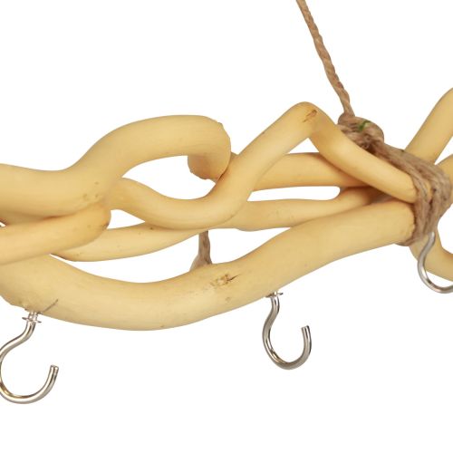 Artikel Holzbündel Hakenleiste Wanddekoration Boho Stil für vielseitige Nutzung