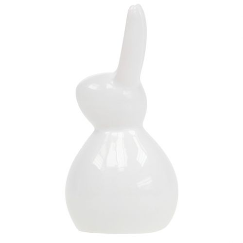 Hase Keramik Weiß 7,5cm 6St | Floristik24.ch
