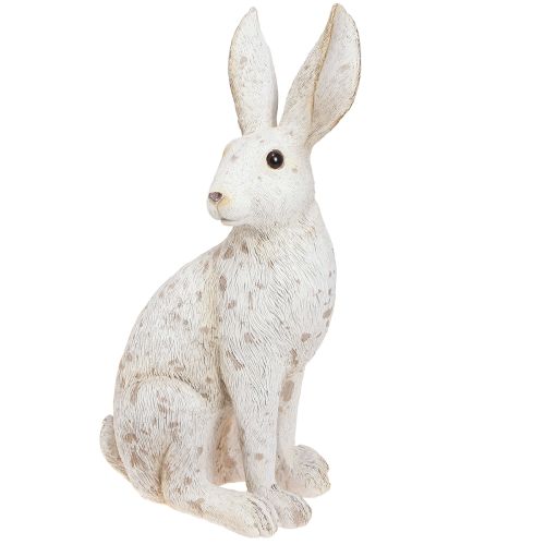 Floristik24 Hase Sitzender Osterhase Osterdeko Shabby Chic 16×13×35cm